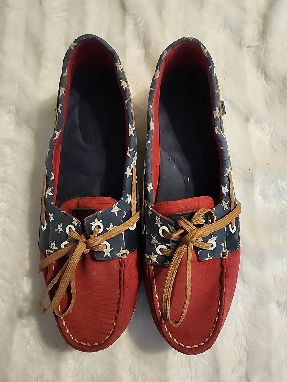 $10 If Bundled. SPERRY patriotic Boat Shoes